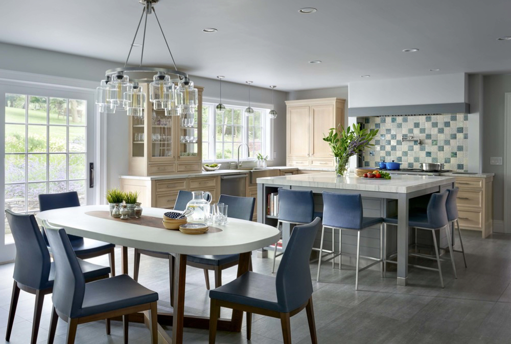 Pasha Wood Dining & Pasha Metal Counter