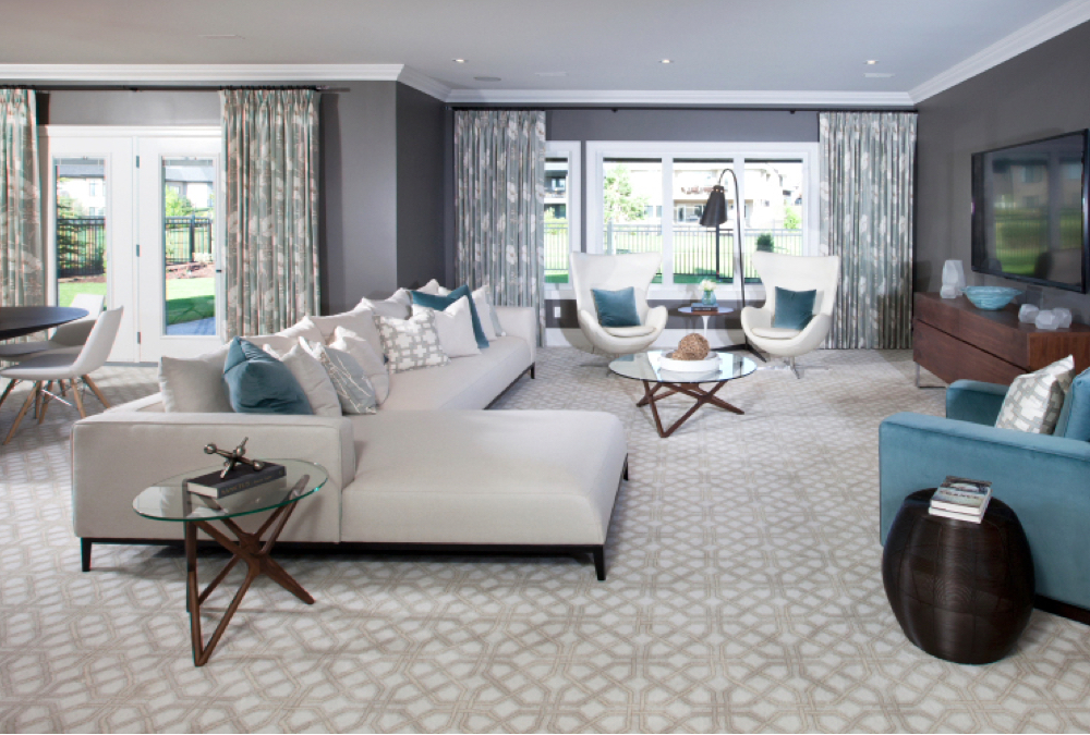 California Sectional, Eiffel Mw Chair, Malta Sideboard | Atmosphere Interior Design