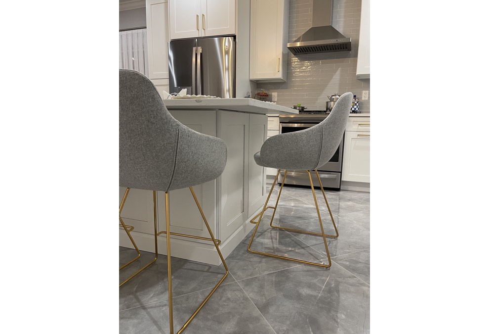 Gazel Arm Wire Stools