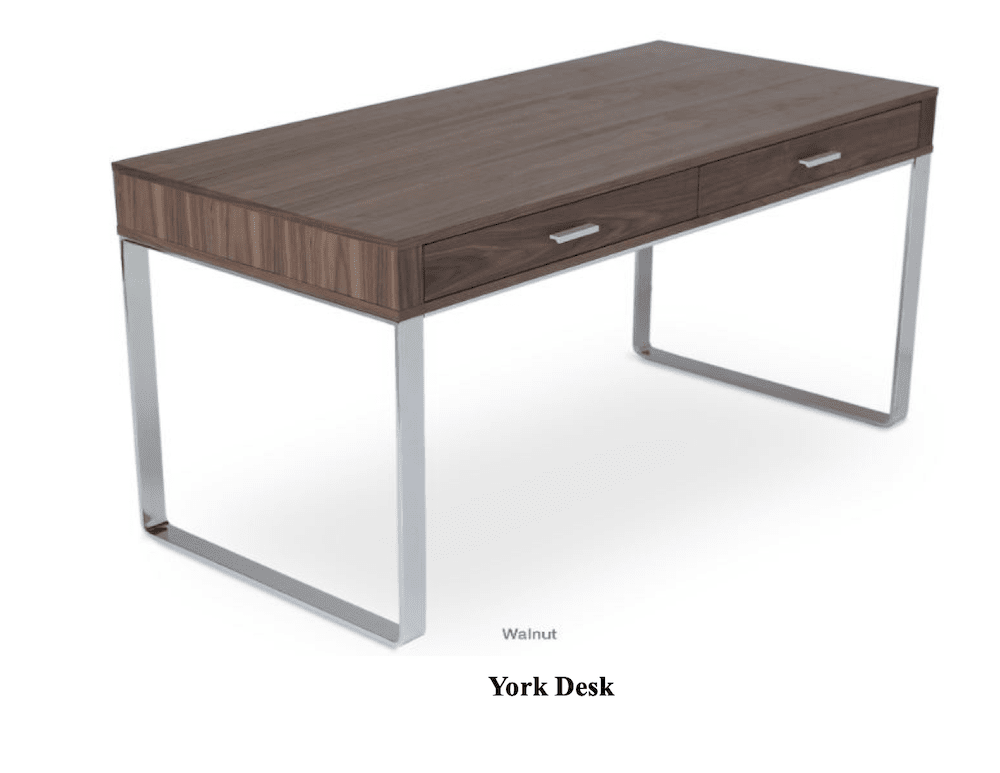 Modern Desks For Your Home Office, Long Modern Desk With Storage
