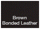 Brown Bonded Leather