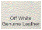 Off White Leather