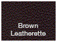 Brown Leatherette