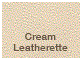 Cream Leatherette