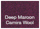 Deep Maroon Wool