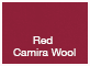 Red Camira Wool