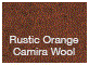 Rustic Orange Camira Wool