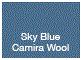 SkyBlue Camira Wool