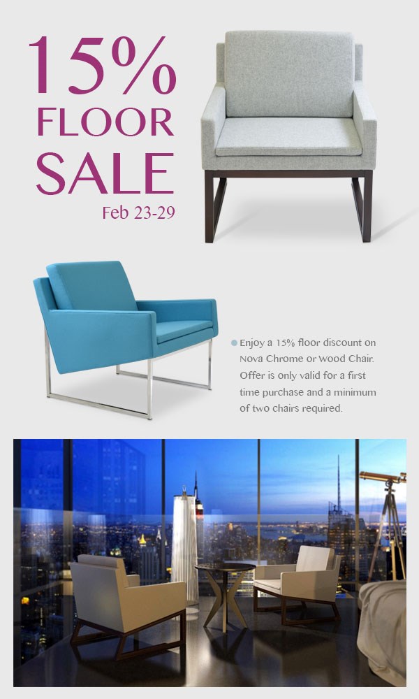 15% Floor Sale - Feb 23-29