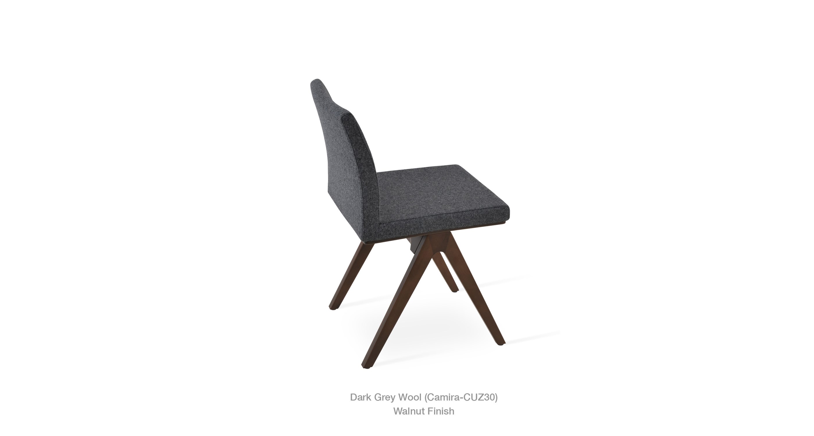 dark grey wool