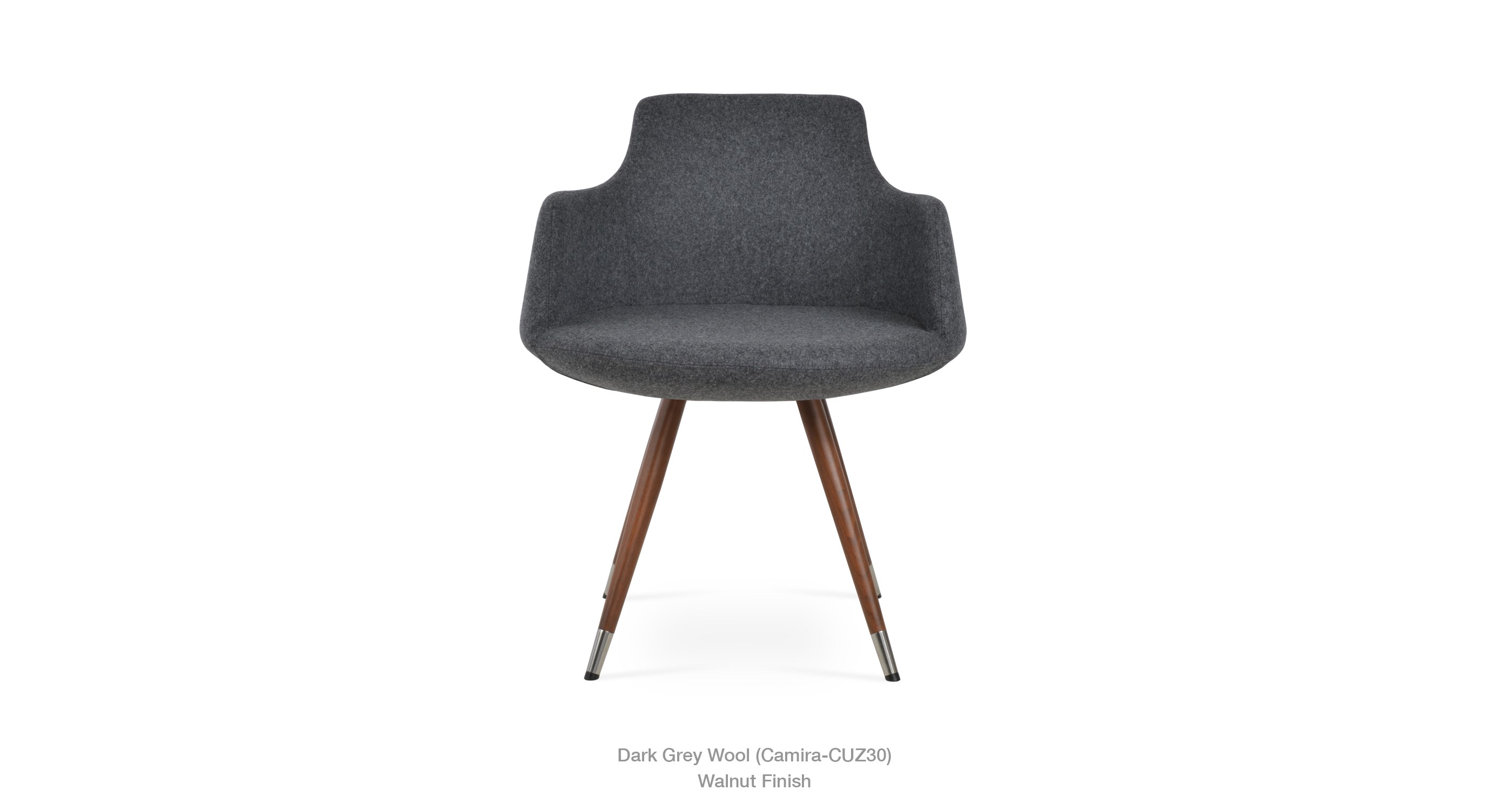 dark grey wool
