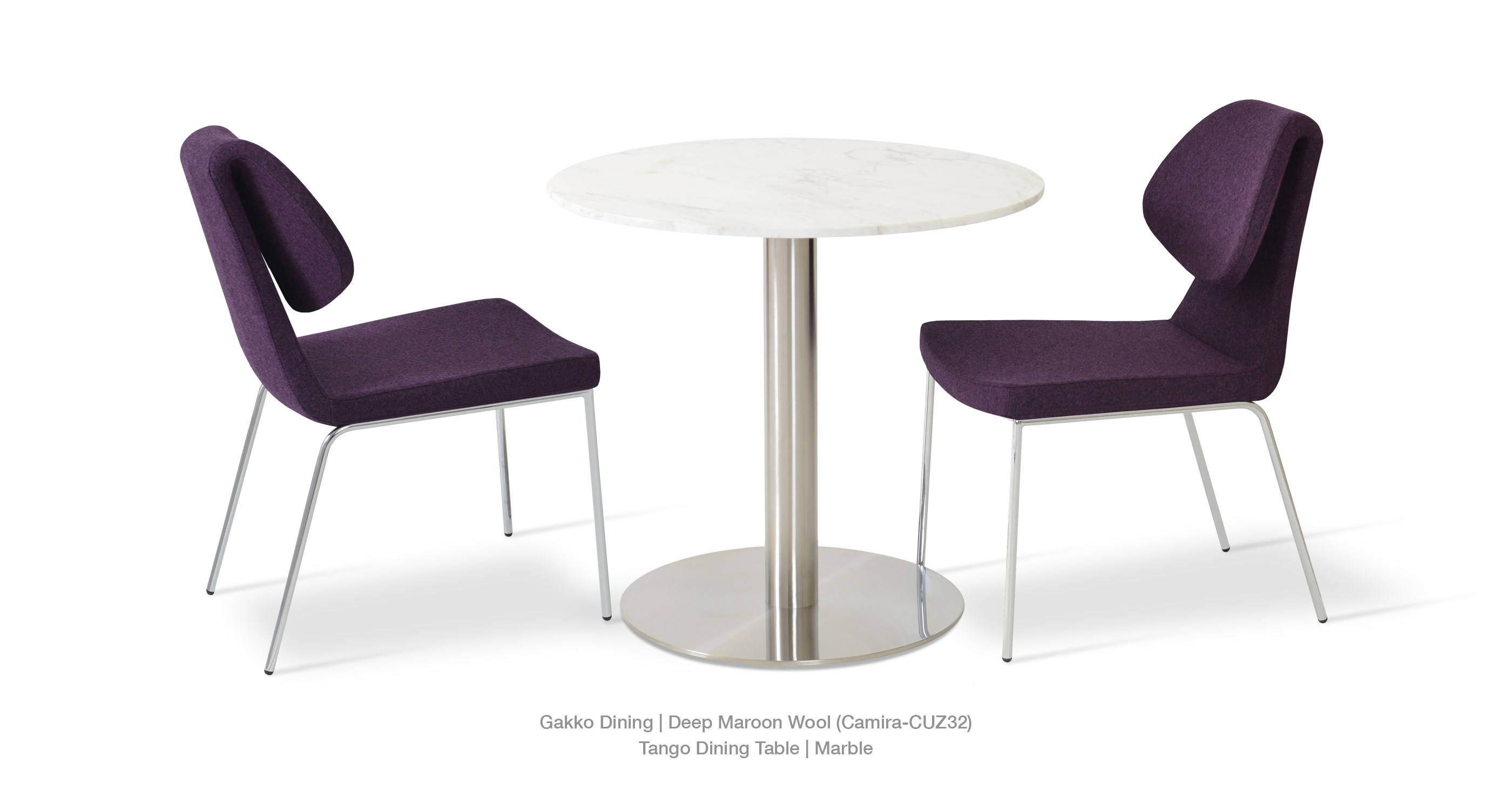 Gakko Deep Maroon Tango Marble