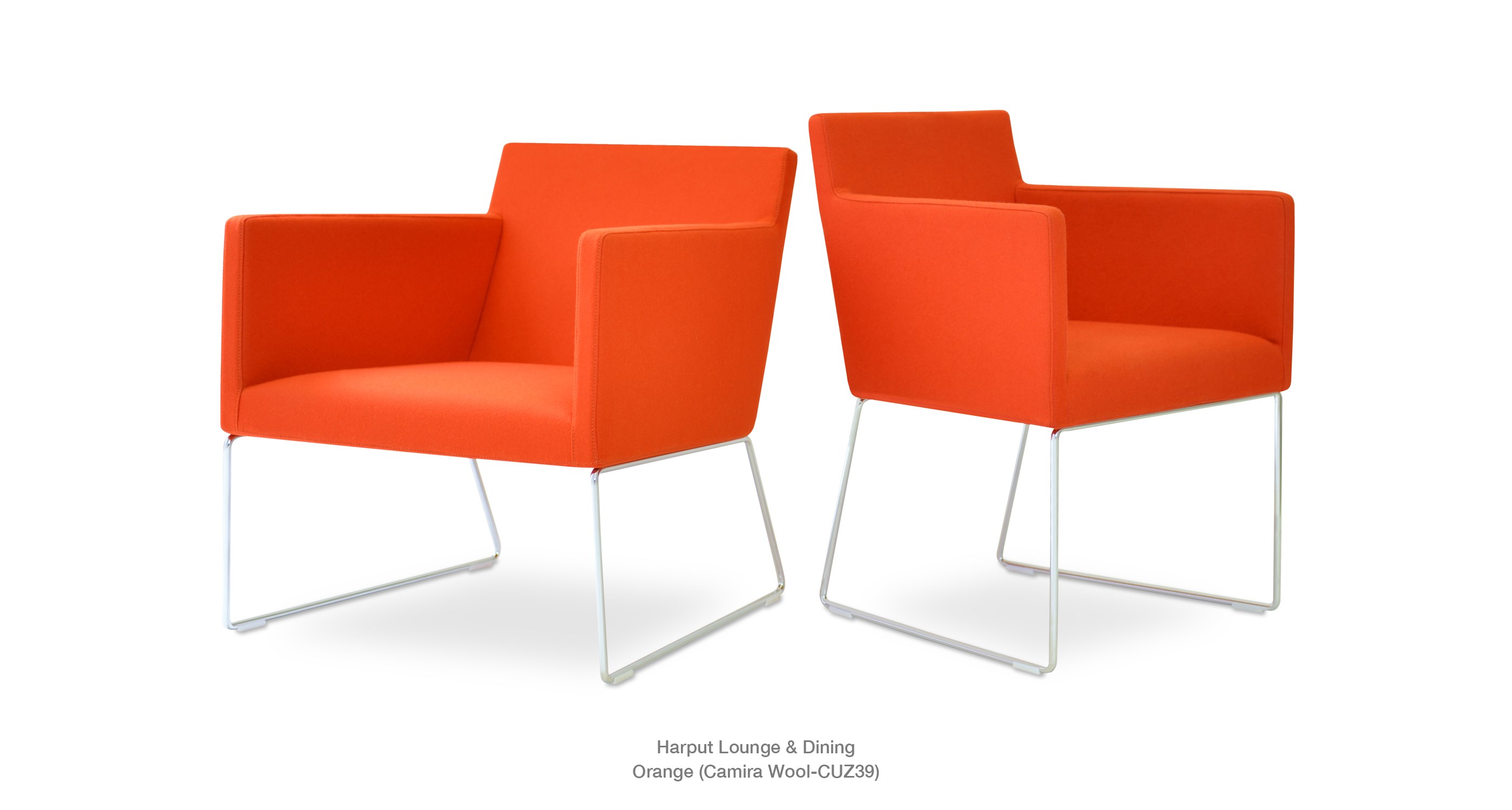 Harput Wire Dining Lounge Orange