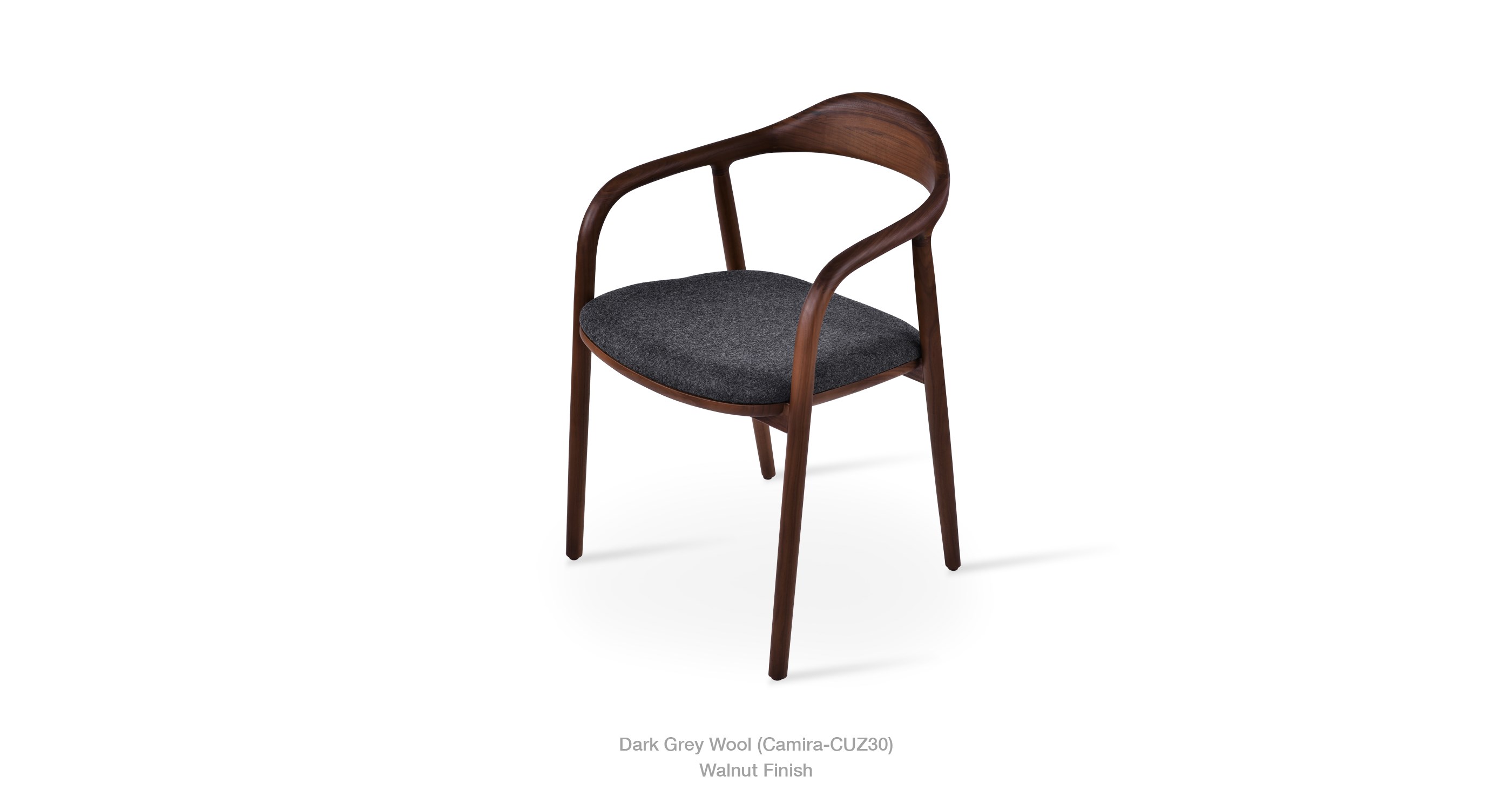 2020 01 16 Infinity Arm Dark Grey Wool Walnut