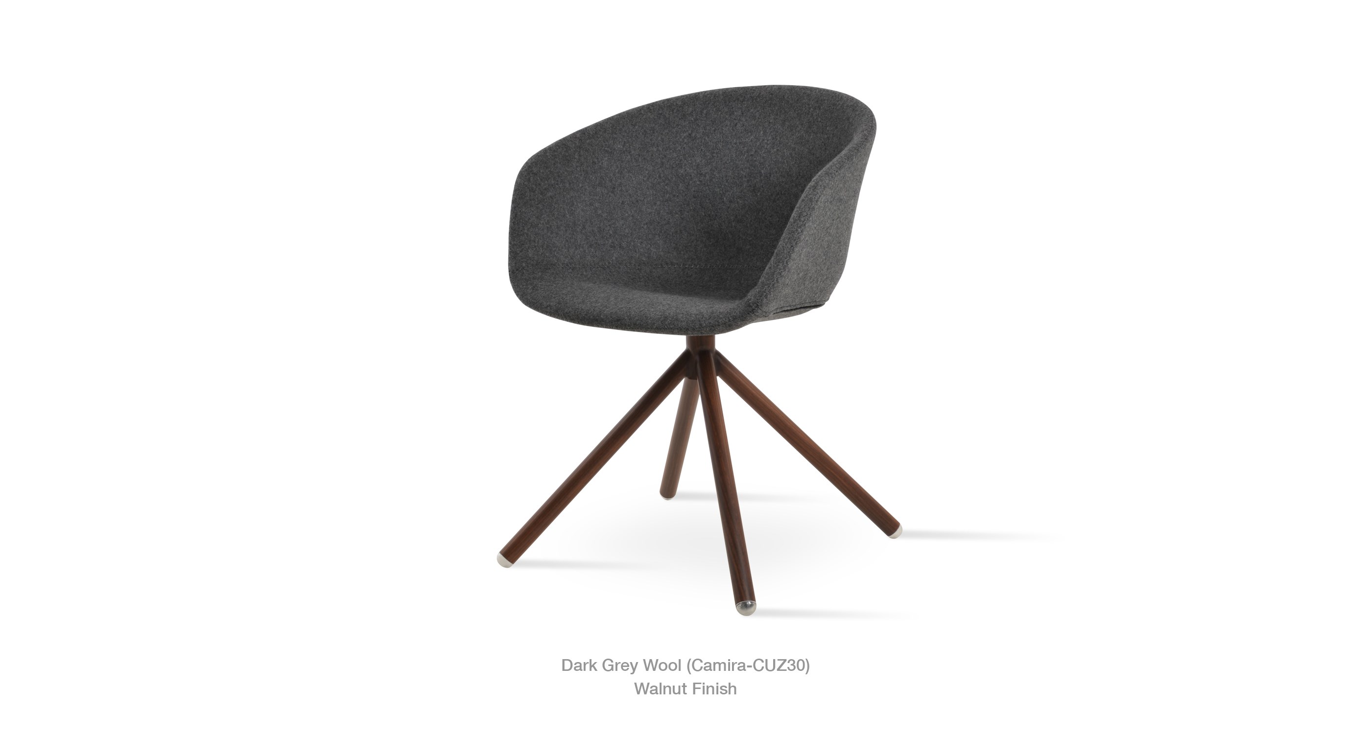 dark grey wool