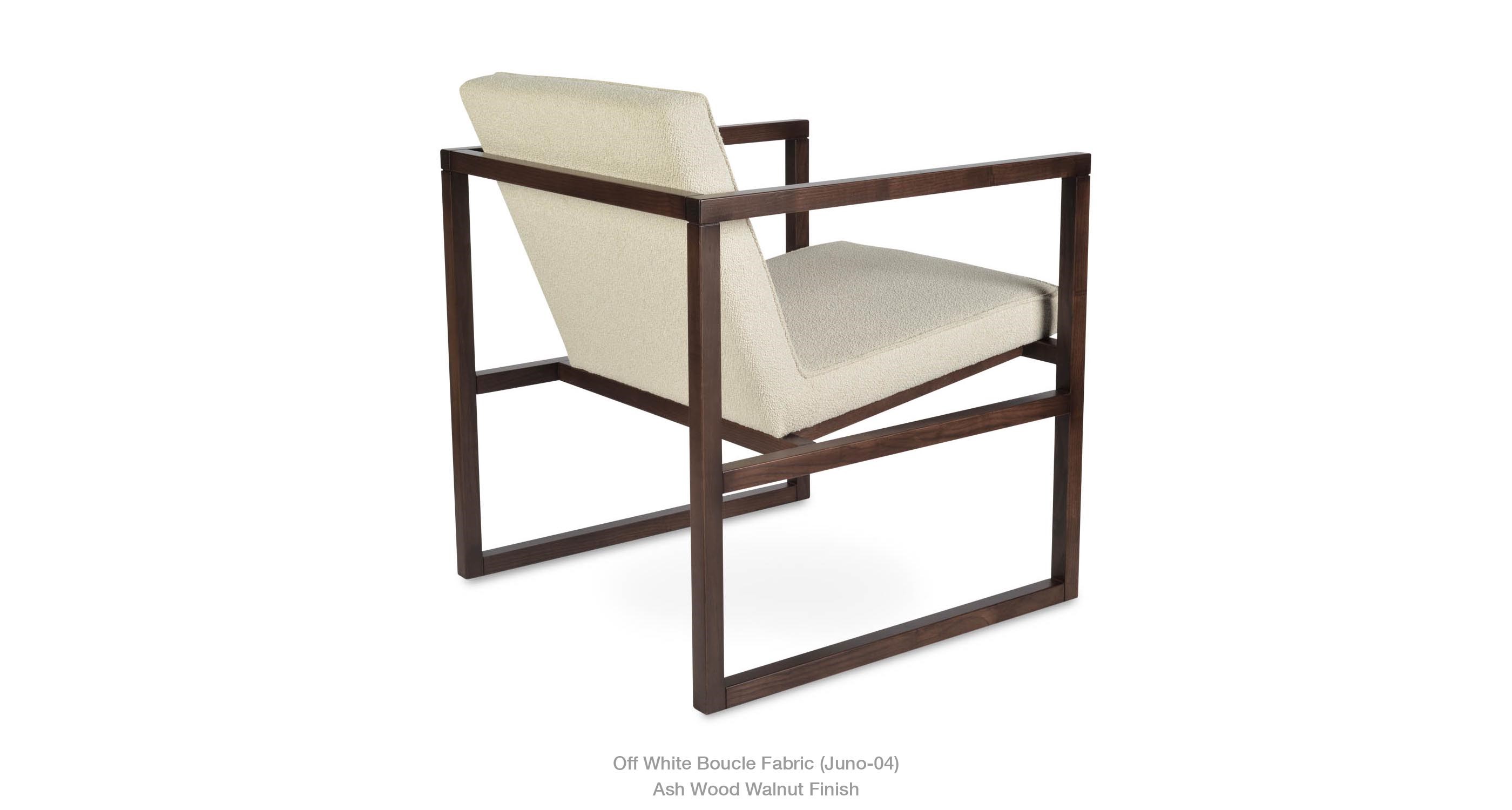 2021 05 Cube Wood Off White Boucle