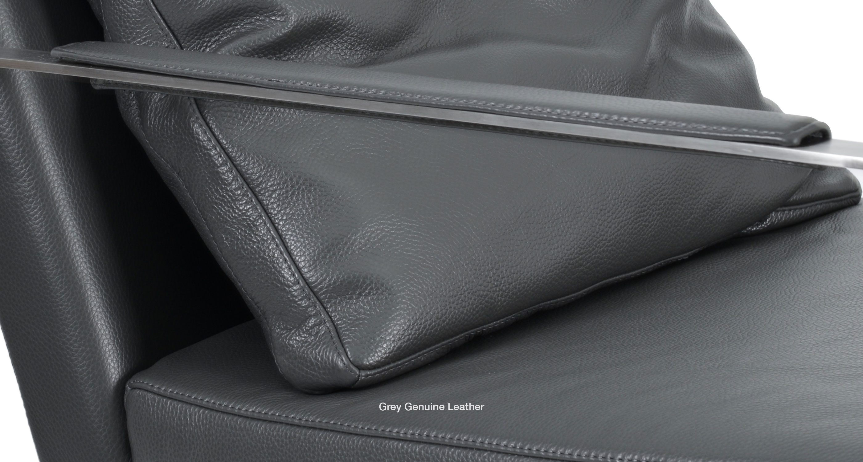 Zara Close up - grey leather