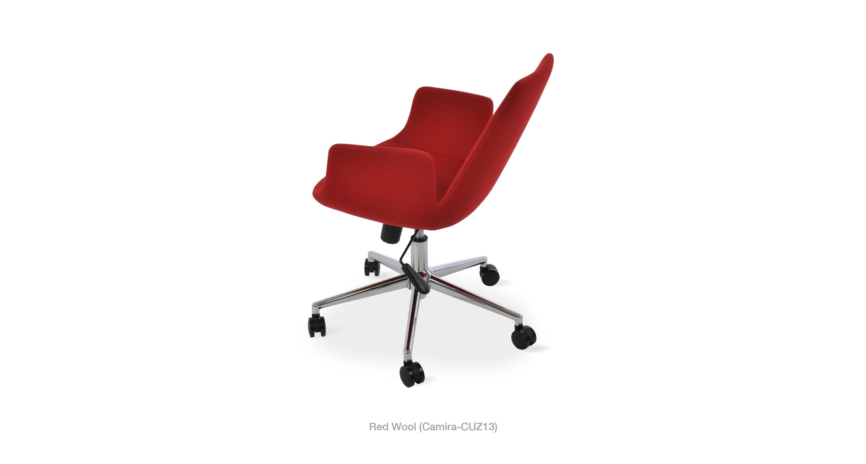 2020 03 05 Eiffel Arm Office Red Wool