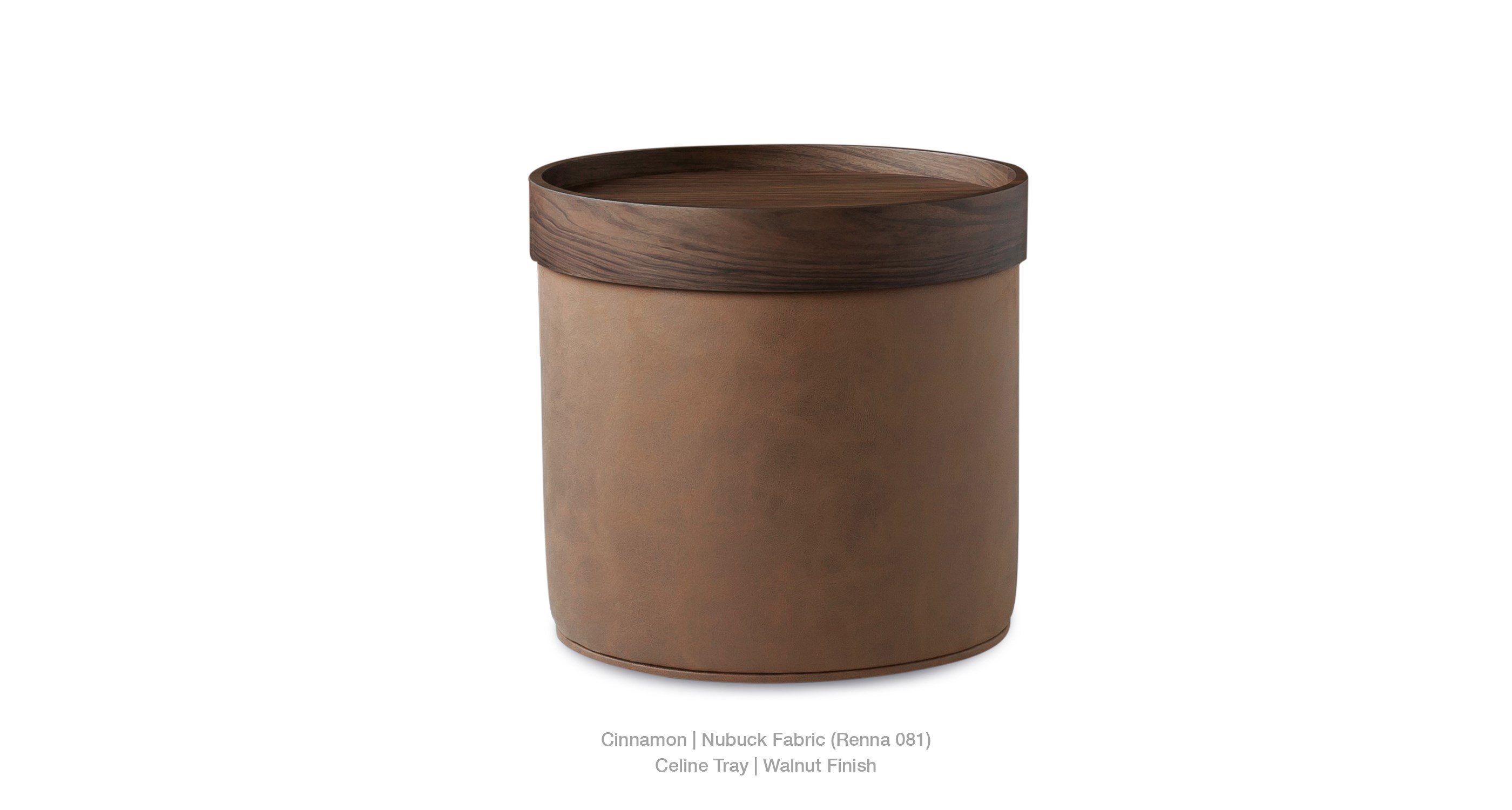 Celine Pouf C Cinnamon