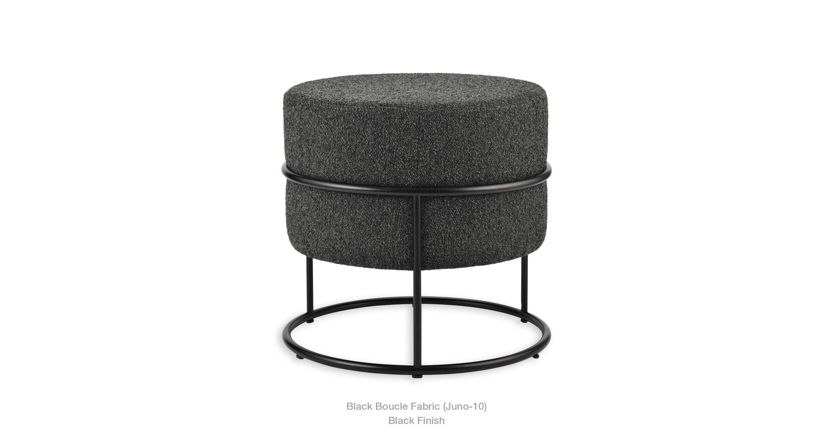 Colombo Stackable Black Boucle
