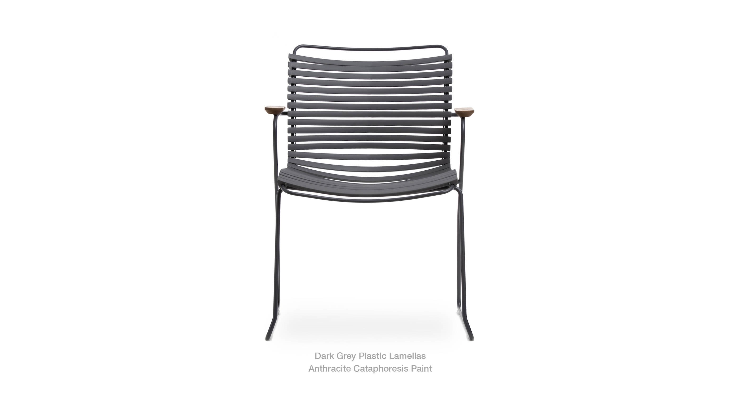 Bodrum Arm Chair Dark Grey