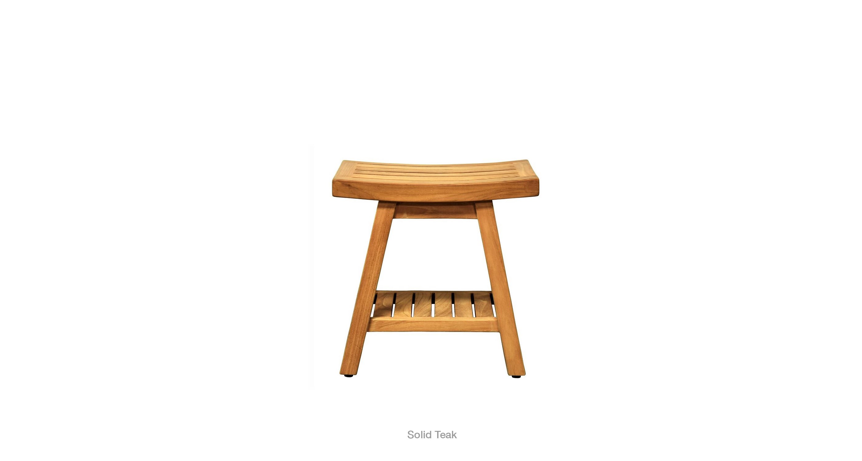 Borneo Teak Shower Bench