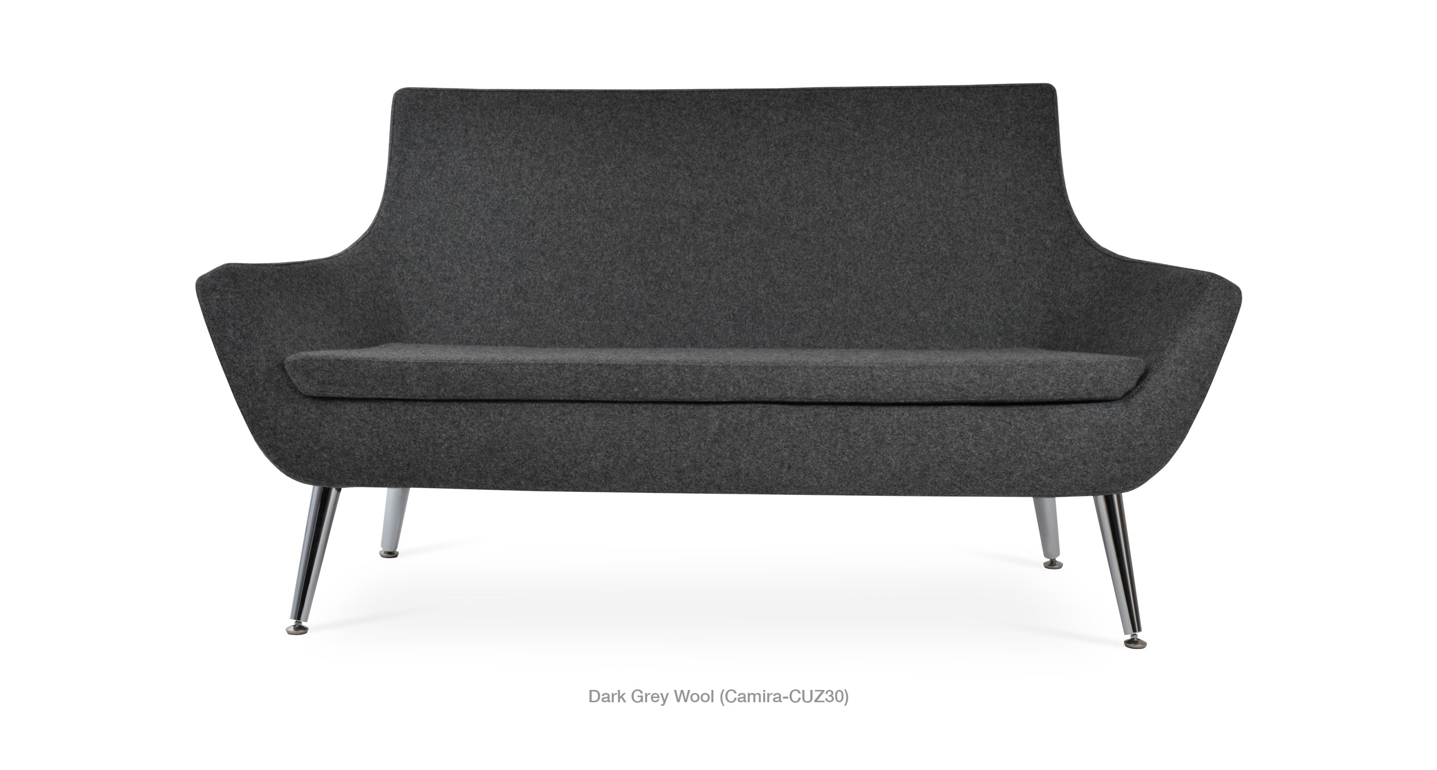 dark grey wool