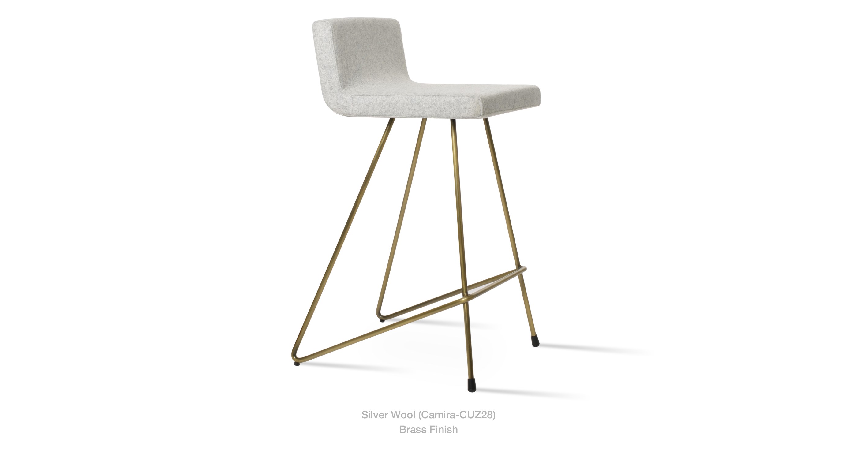 silver wool - brass