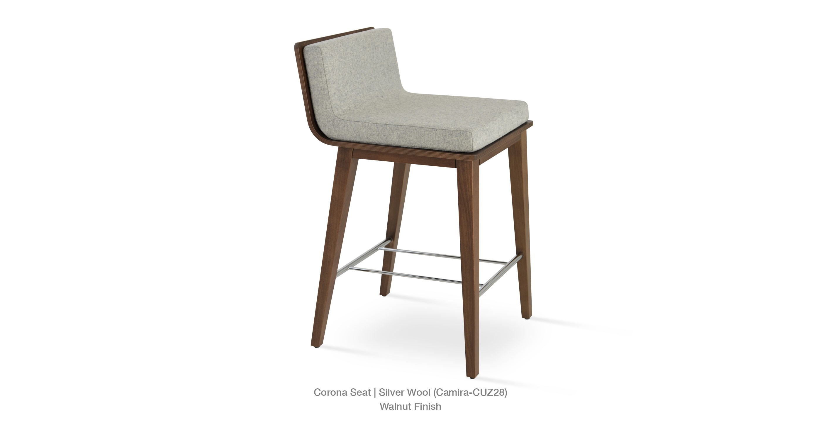Dallas Wood Stools Modern Bar Stools & Chairs sohoConcept