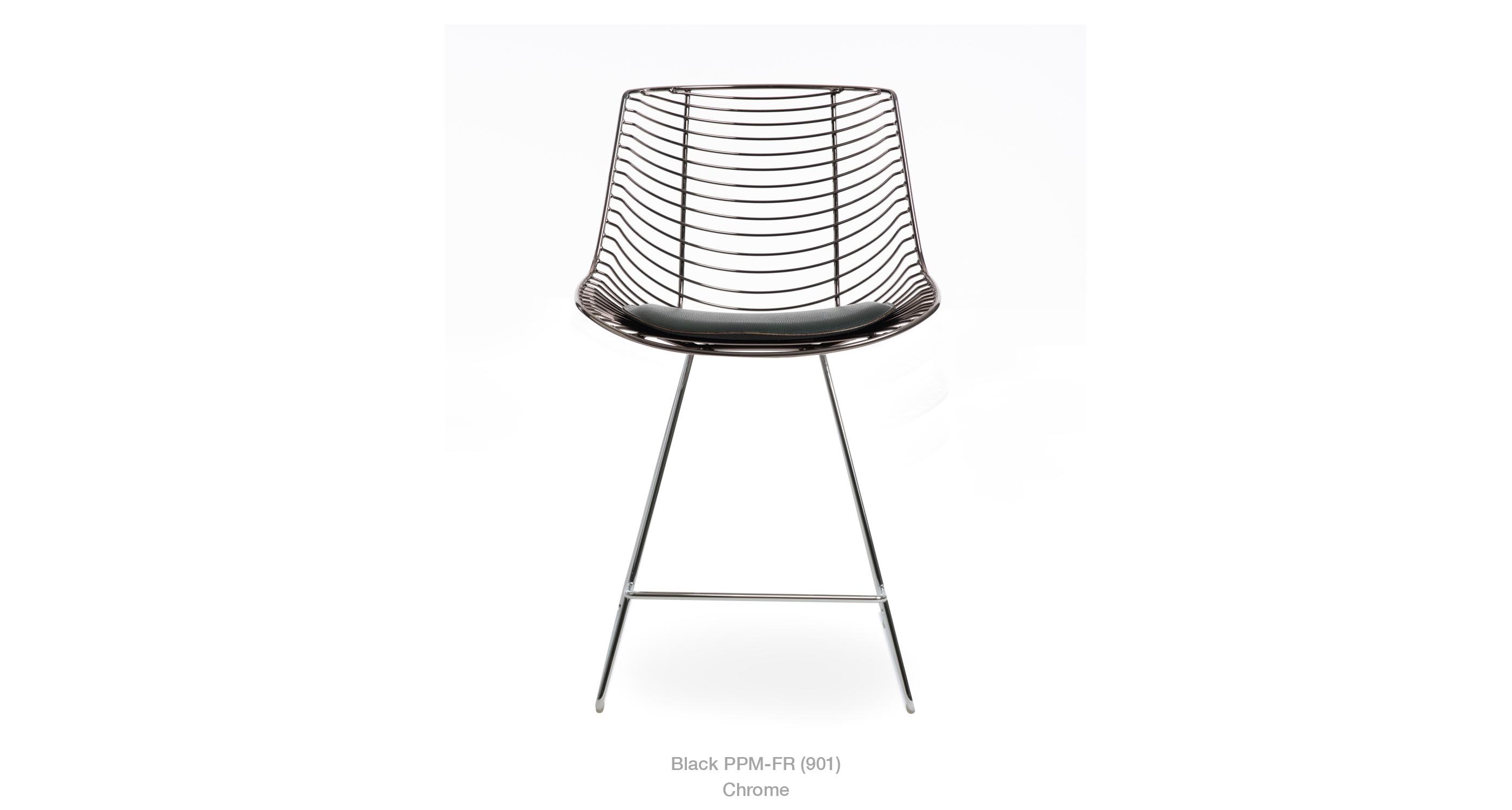 Tiger Wire Stool Black