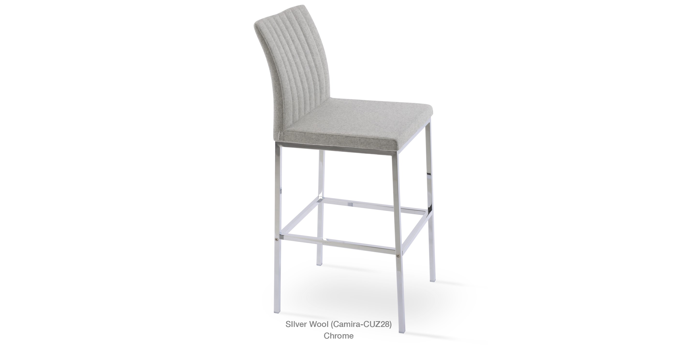 Zeyno bar - silver wool