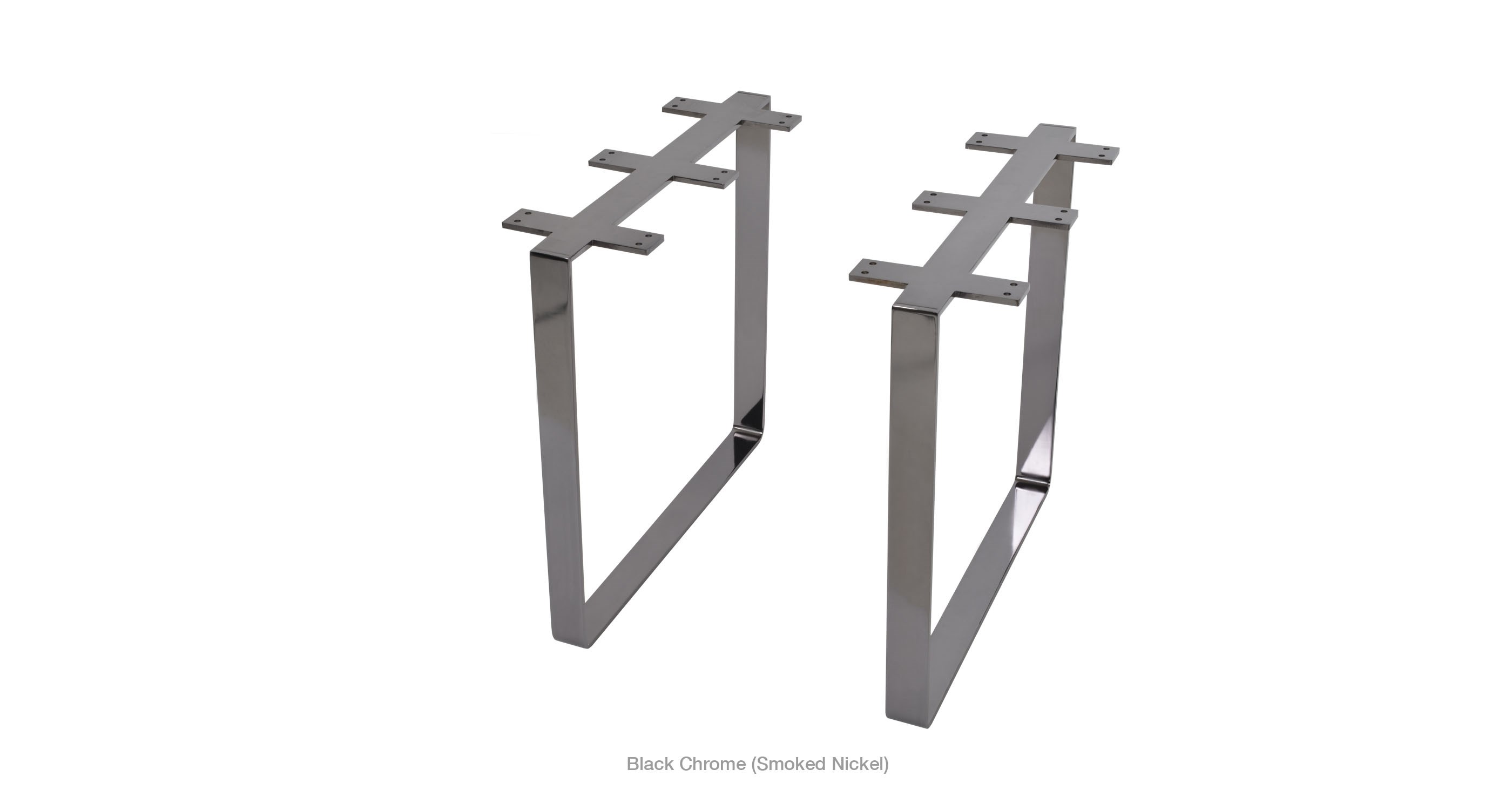 U Legs Black Chrome