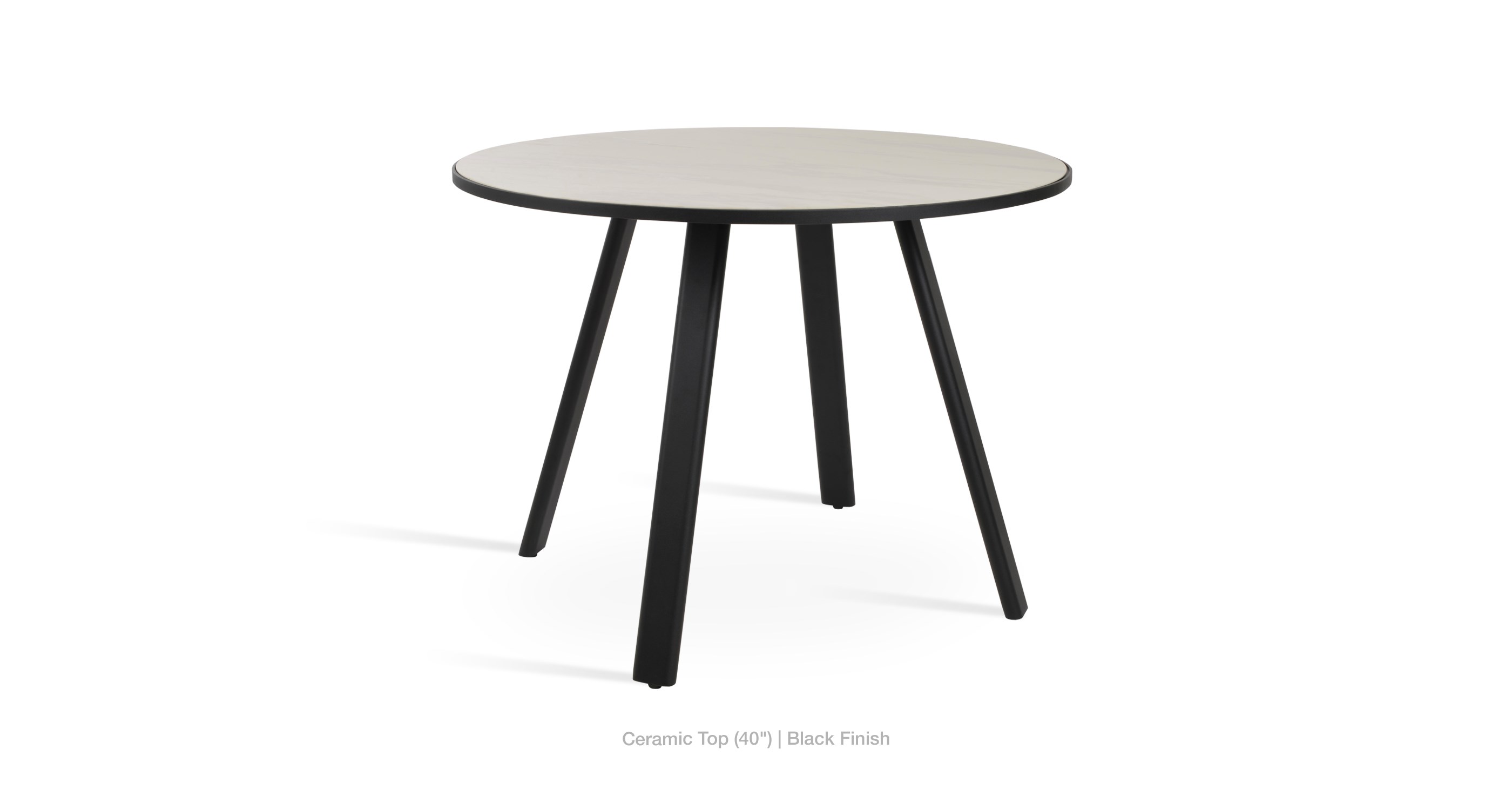 black finish