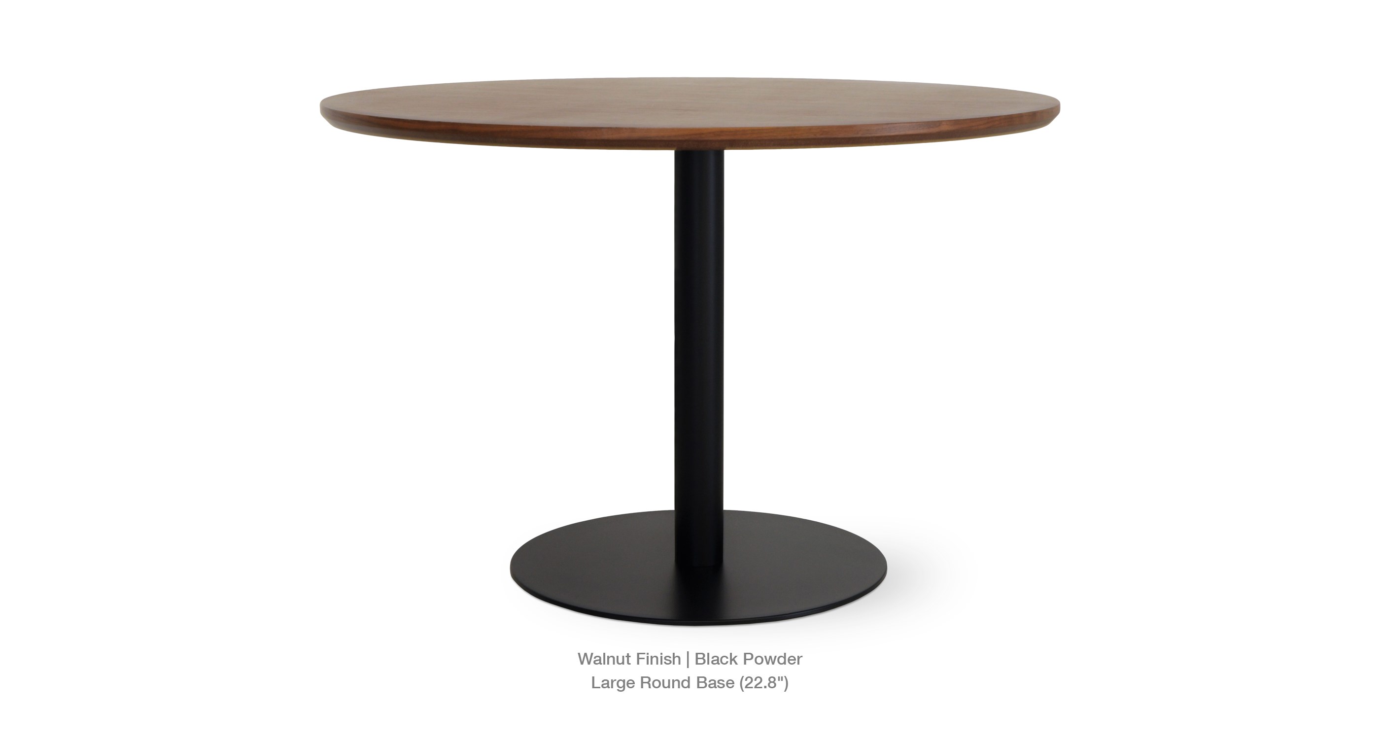 walnut - black
