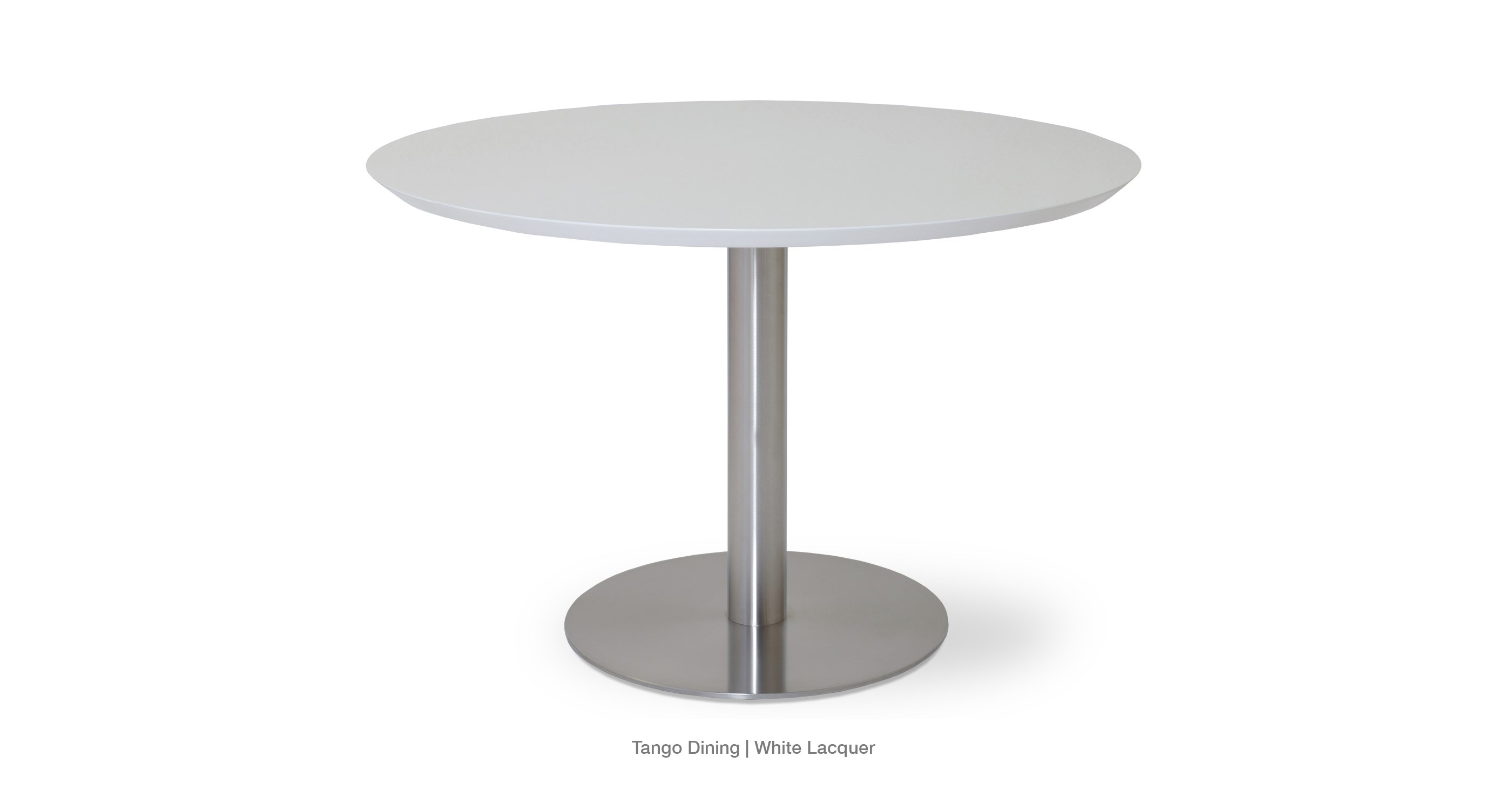 white lacquer dining